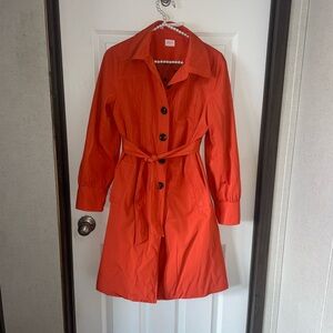 Gorman Orange Trench Coat Timeless Style